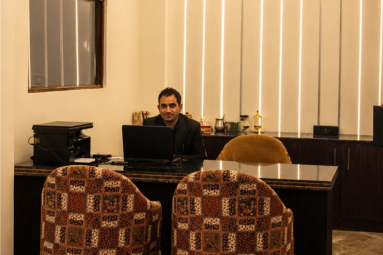 Reception and Premium Facilities at Yadu Vilas Kedar Hotel Near Kedarnath
