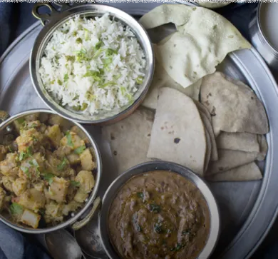 Indian, North Indian & Garhwali dishes