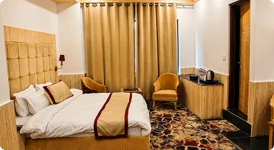Deluxe Room at Yadu Vilas Kedar Hotel Near Kedarnath