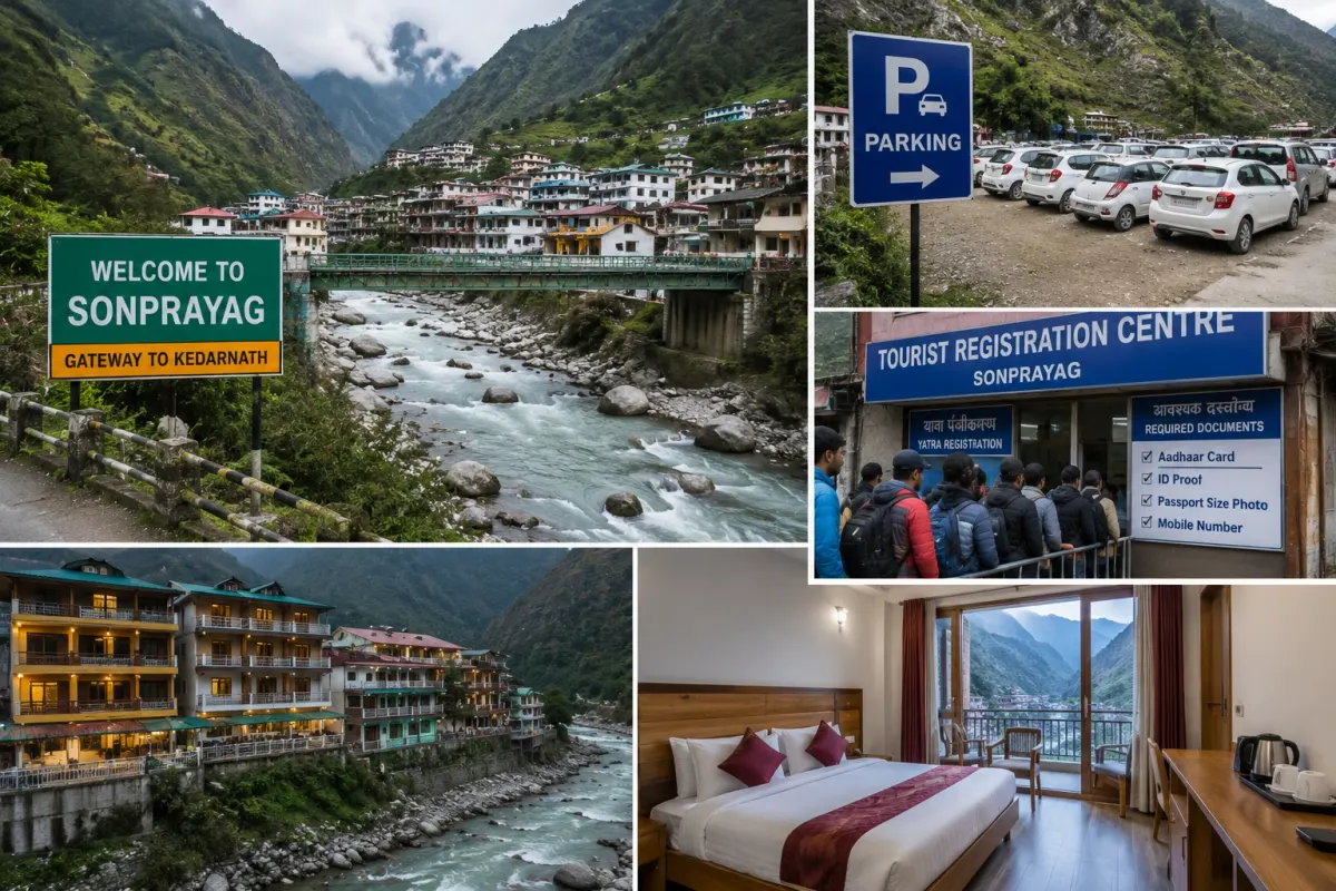 Sonprayag Travel Guide: Parking, Registration & Stay